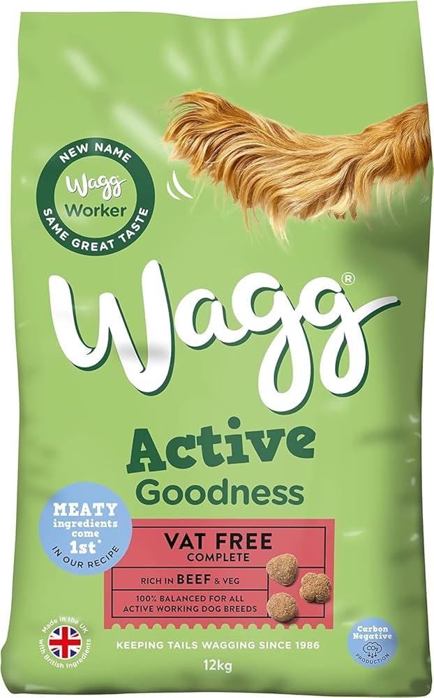 Wagg Active Goodness | Beef & Veg | 12kg