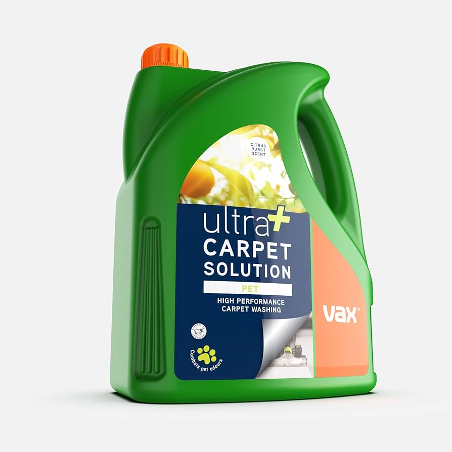 Vax | Ultra + Carpet Solution Pet| Citrus Burst| 4L