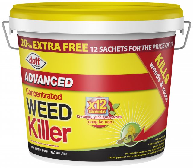 Doff Advanced Concentrated Weed Killer | 12x80ml