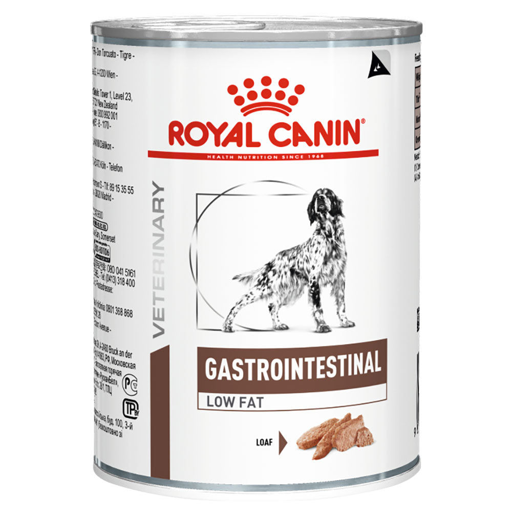 Royal Canin Veterinary Canine Gastrointestinal Low Fat Loaf - 12 X 420g