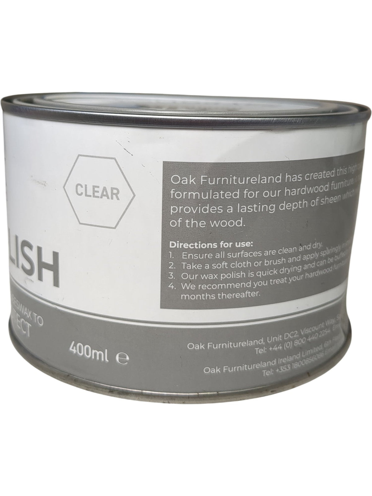 Oak Furnitureland | Wax Polish | 400ml