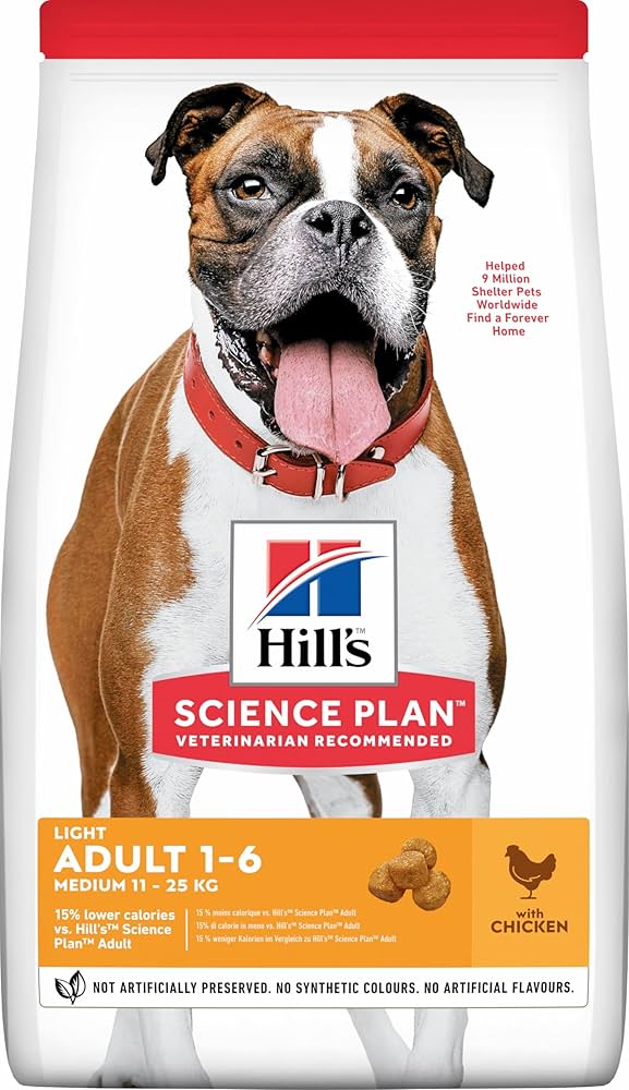 Hill's Light | Adult Medium | Chicken | 14kg