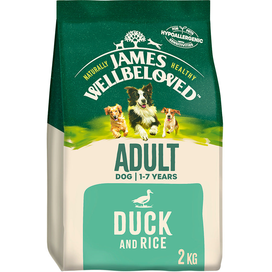 Jwb Adult Dog Maintenance Duck & Rice Kibble 2kg