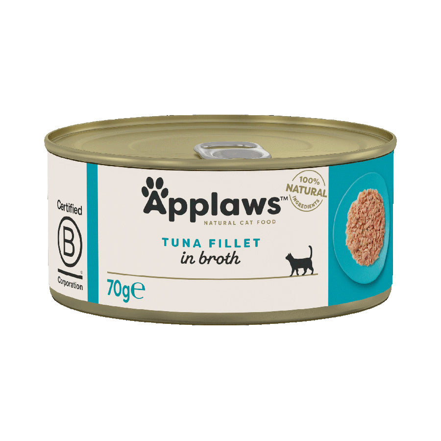Applaws | Tuna Fillet in Broth | 24x70g