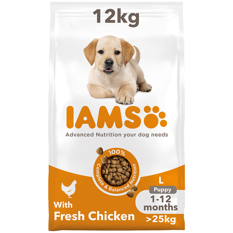 Iams Dog Large Puppy | Chicken | 12kg