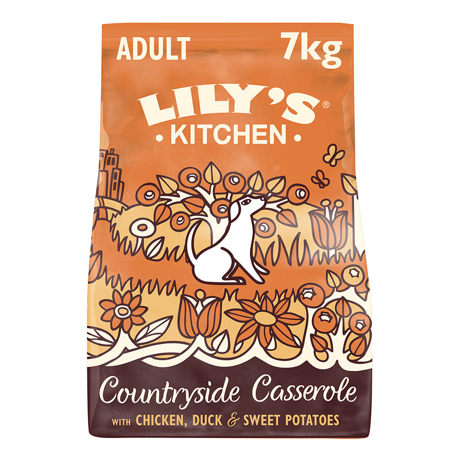 Lily's Kitchen| Adult Dog-Countryside Casserole- Chicken/Duck- 12kg