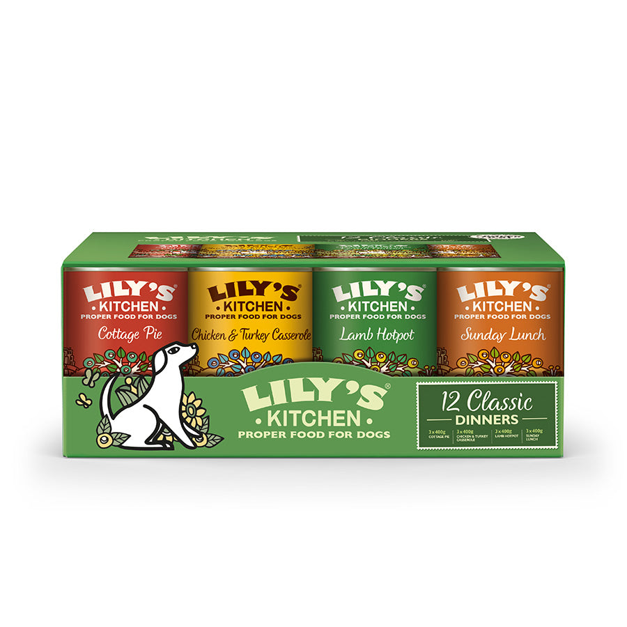 Lily's Kitchen | 12 Classic Dinners | 12x400g