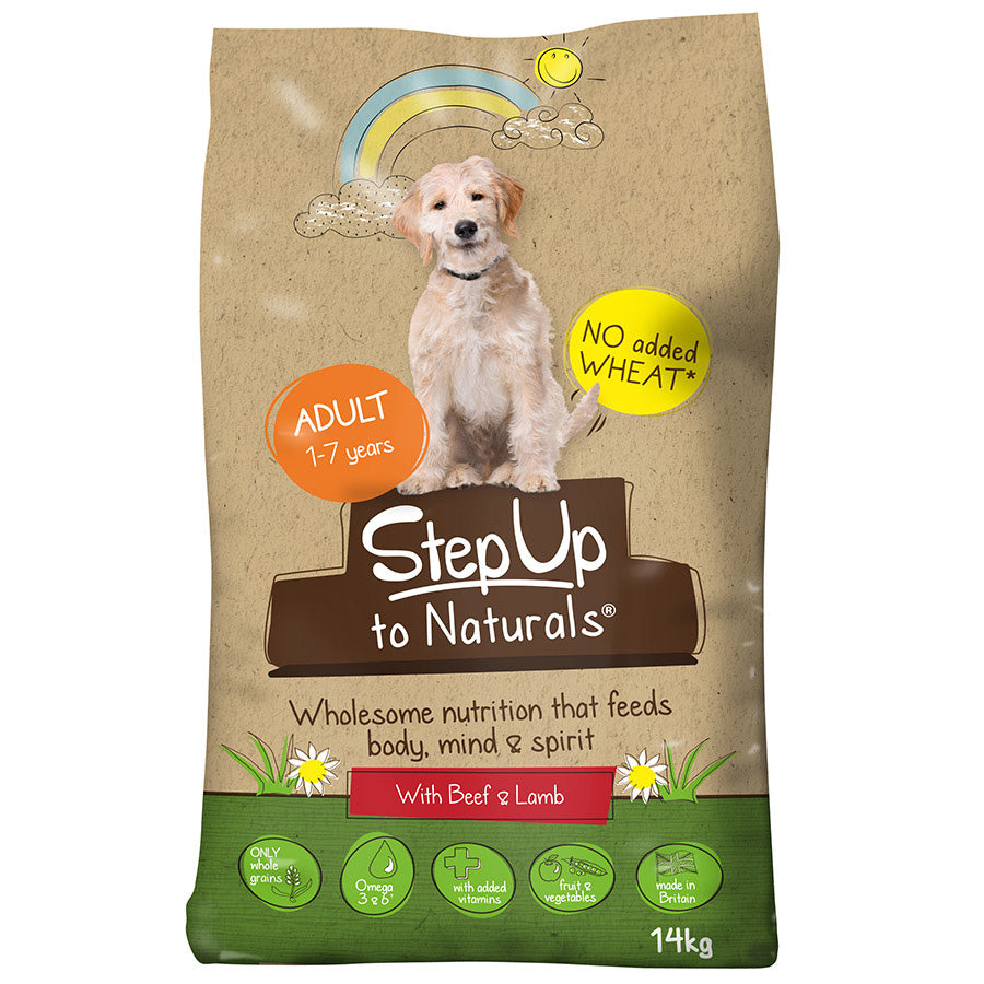 Step Up| Adult Dog- Beef & Lamb- 14kg