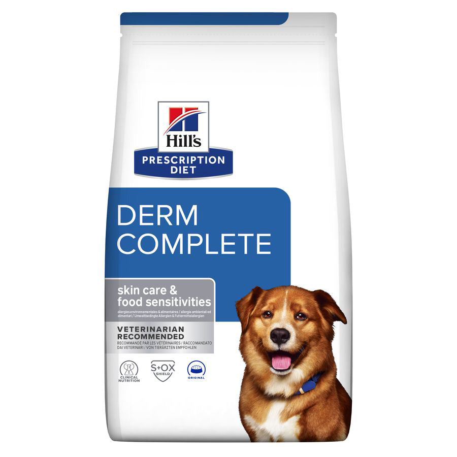 Hill's Prescription Diet Derm Complete Dry Dog Food 4kg