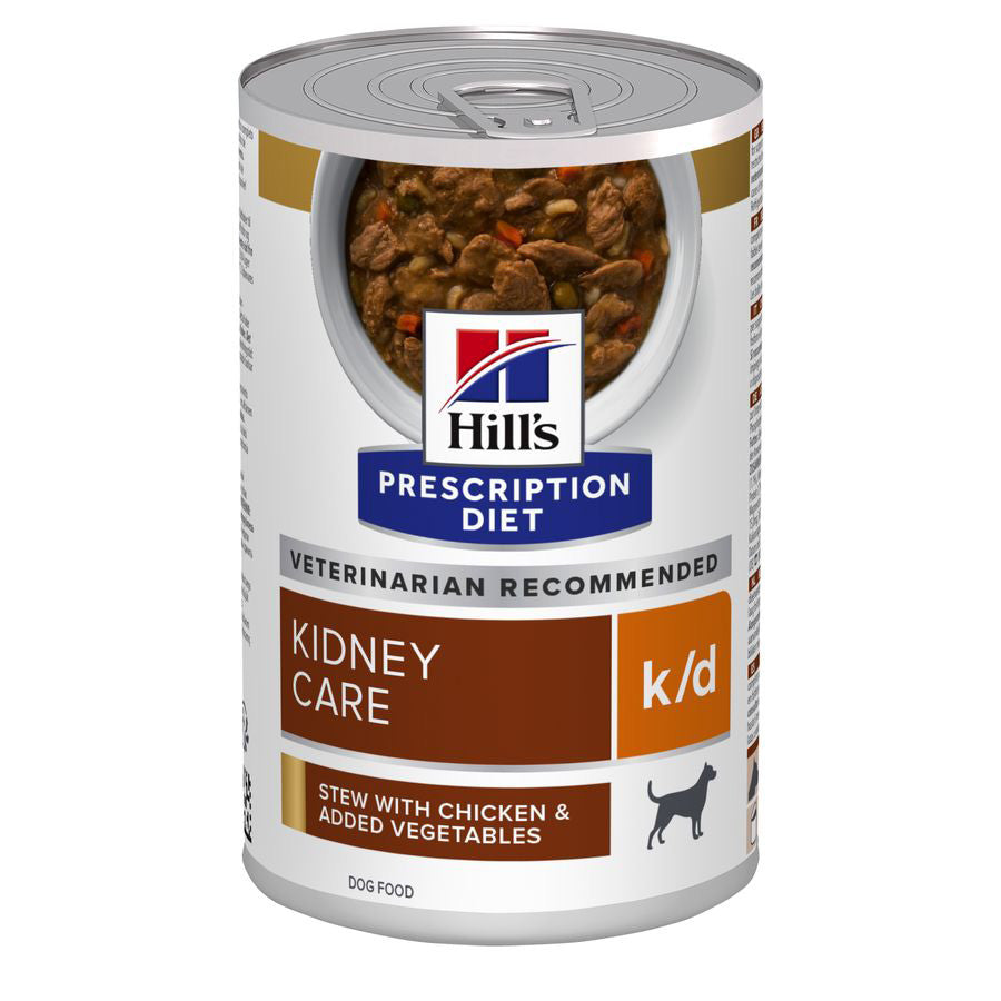 Hills Dog| K/D Kidney Care-Chicken & Stew 12 x 354g