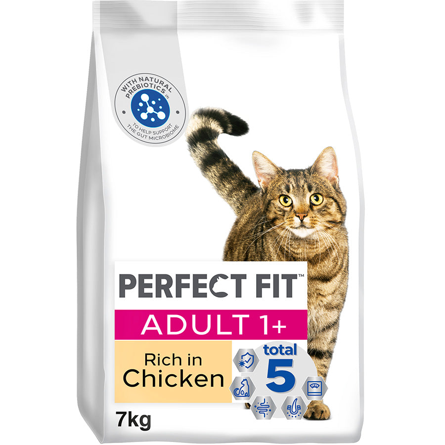 Perfect Fit Advanced Nutrition Adult Complete Dry Cat Food Chicken - 7kg
