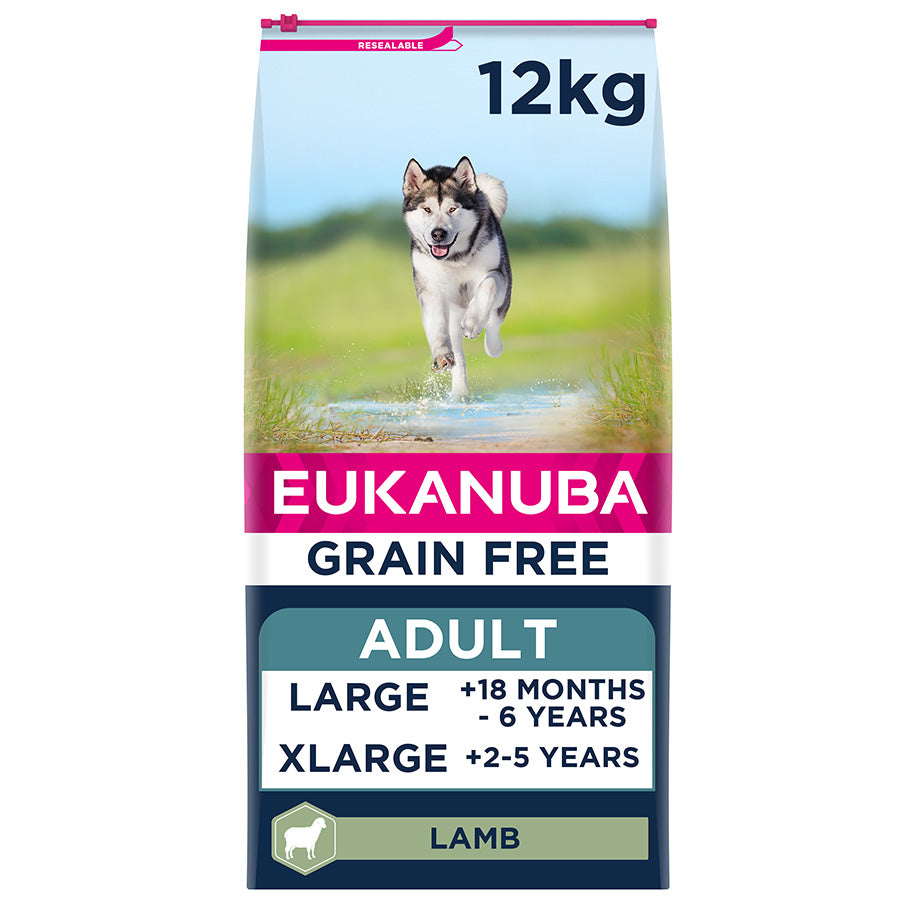 Eukanuba Grain Free | Adult L/XL | Lamb | 12kg