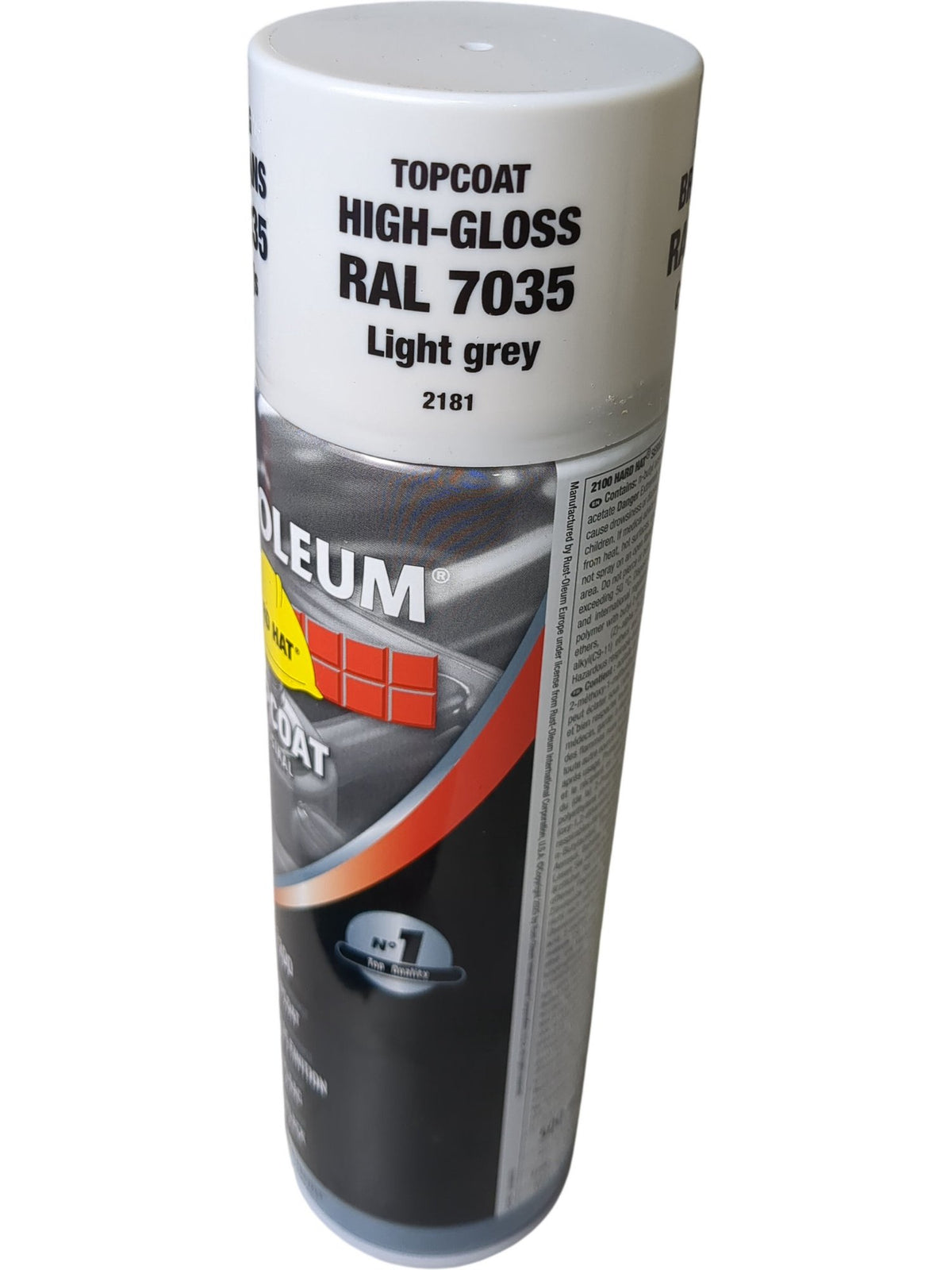Rust-Oleum | Topcoat High-Gloss | RAL 7035 Light Grey | 500ml