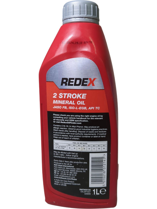 Redex | 2 Stroke Mineral Oil | 1L