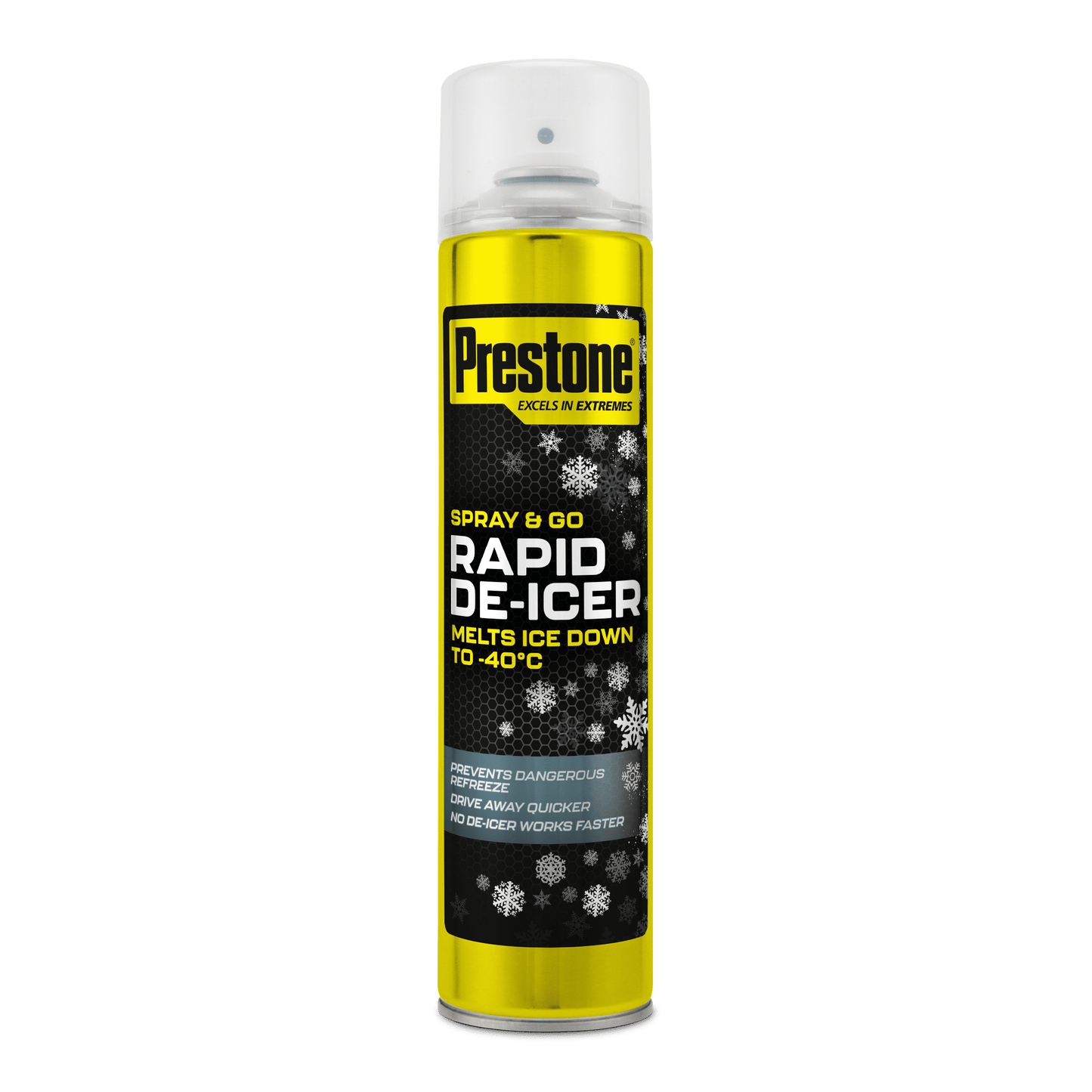 6X 600ml Bundle | Prestone Spray & Go Rapid De-Icer