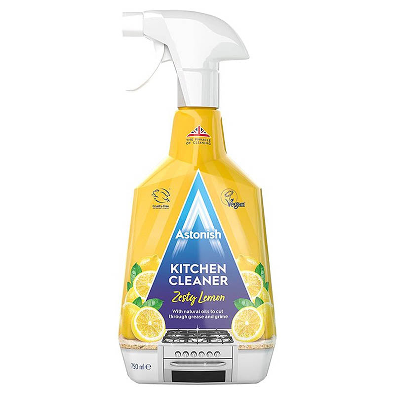 Astonish | Kitchen Cleaner | Zesty Lemon | 750ml