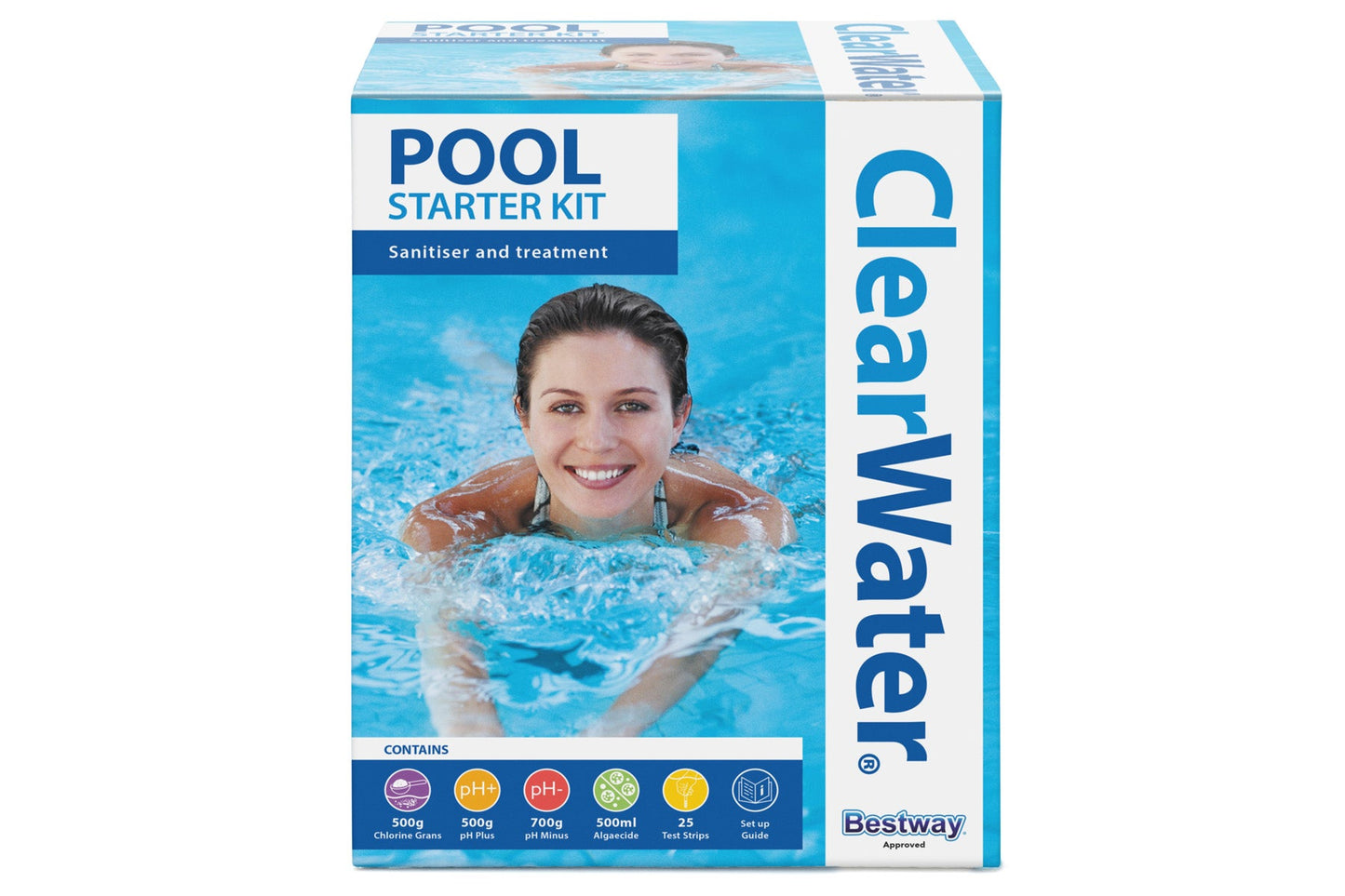 ClearWater| Pool Starter Kit| Sanitiser & Treatment