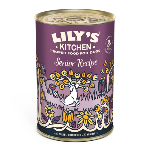 Imperfect Picks: Dented Cans - Lily's Kitchen - Senior recipe Dog Food (Wet) 6 x 400g