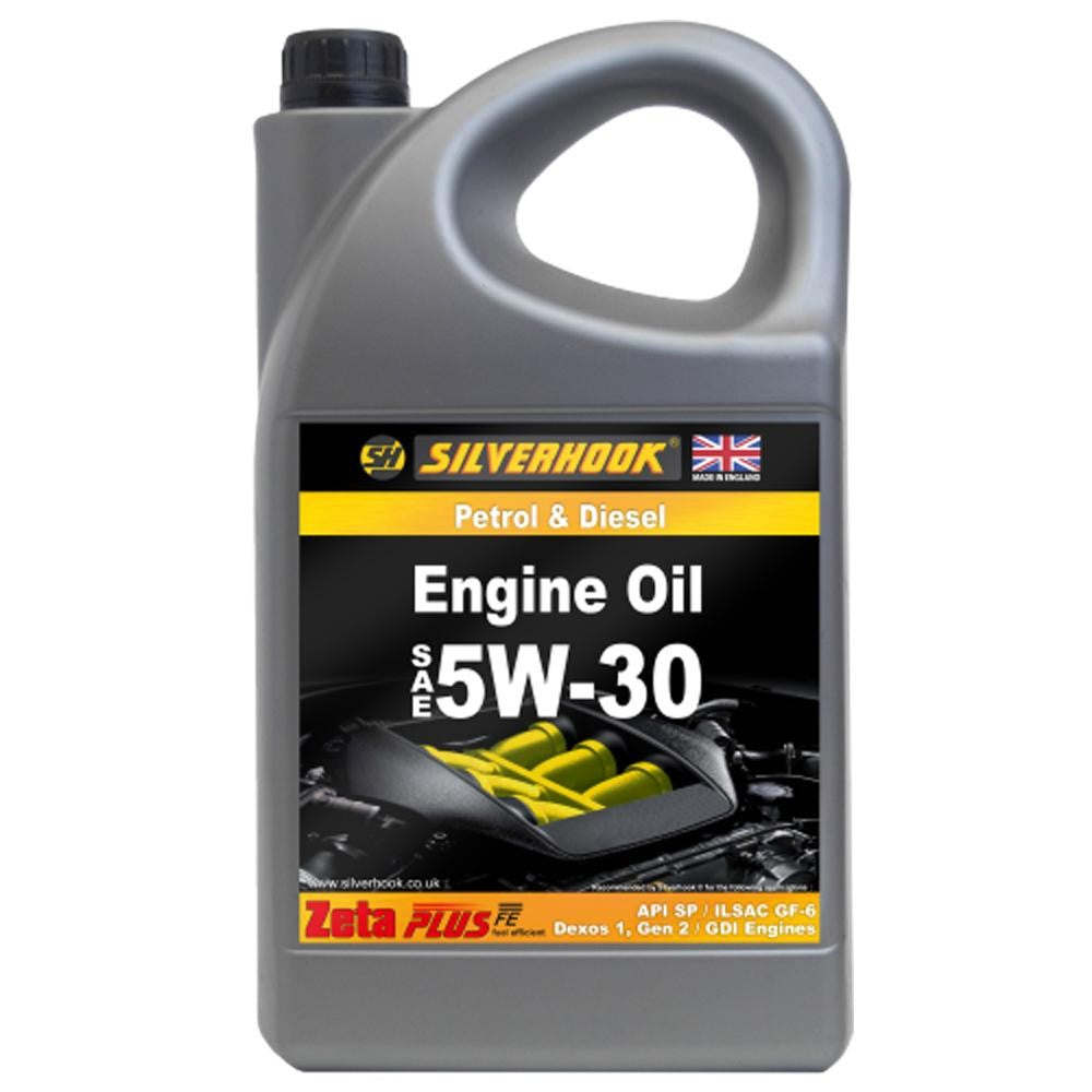 Silverhook| Petrol/Diesel Engine SAE 5W-30| Zeta Plus|5L