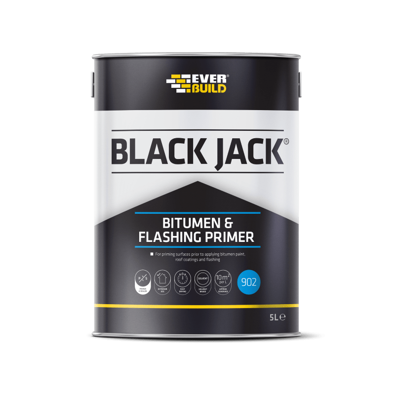 Ever Build| Black Jack Bitumen & Flashing Primer| 902|5L
