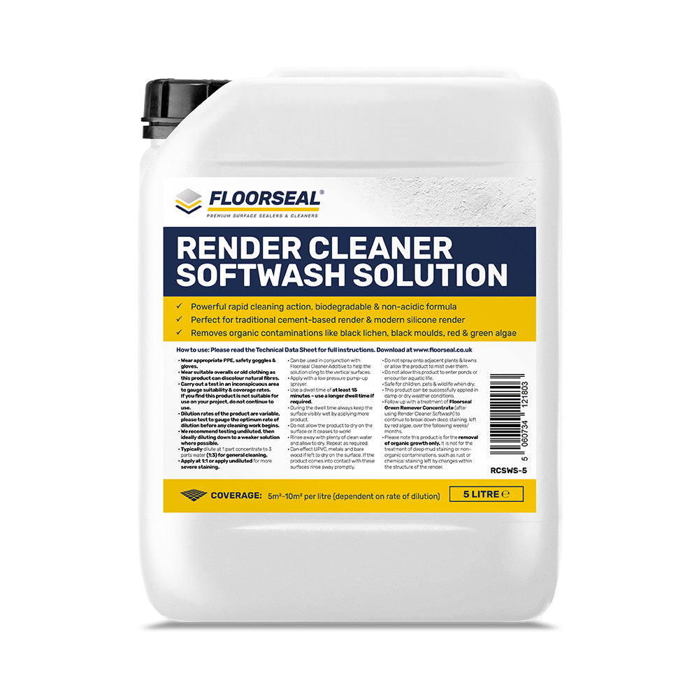 Floorseal| Render Cleaner Softwash Solution| 5L
