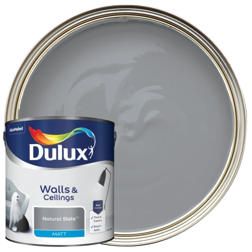 Dulux| Walls & Ceilings| Natural Slate Matt| 2.5L