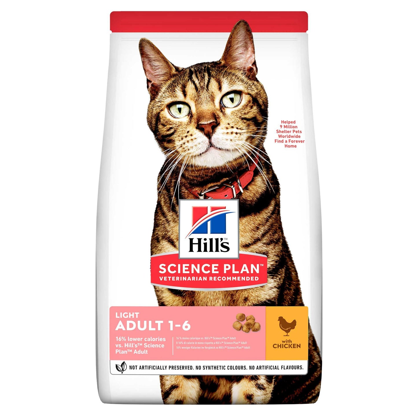 Hill's Light | Adult 1-6 | Chicken | 10kg