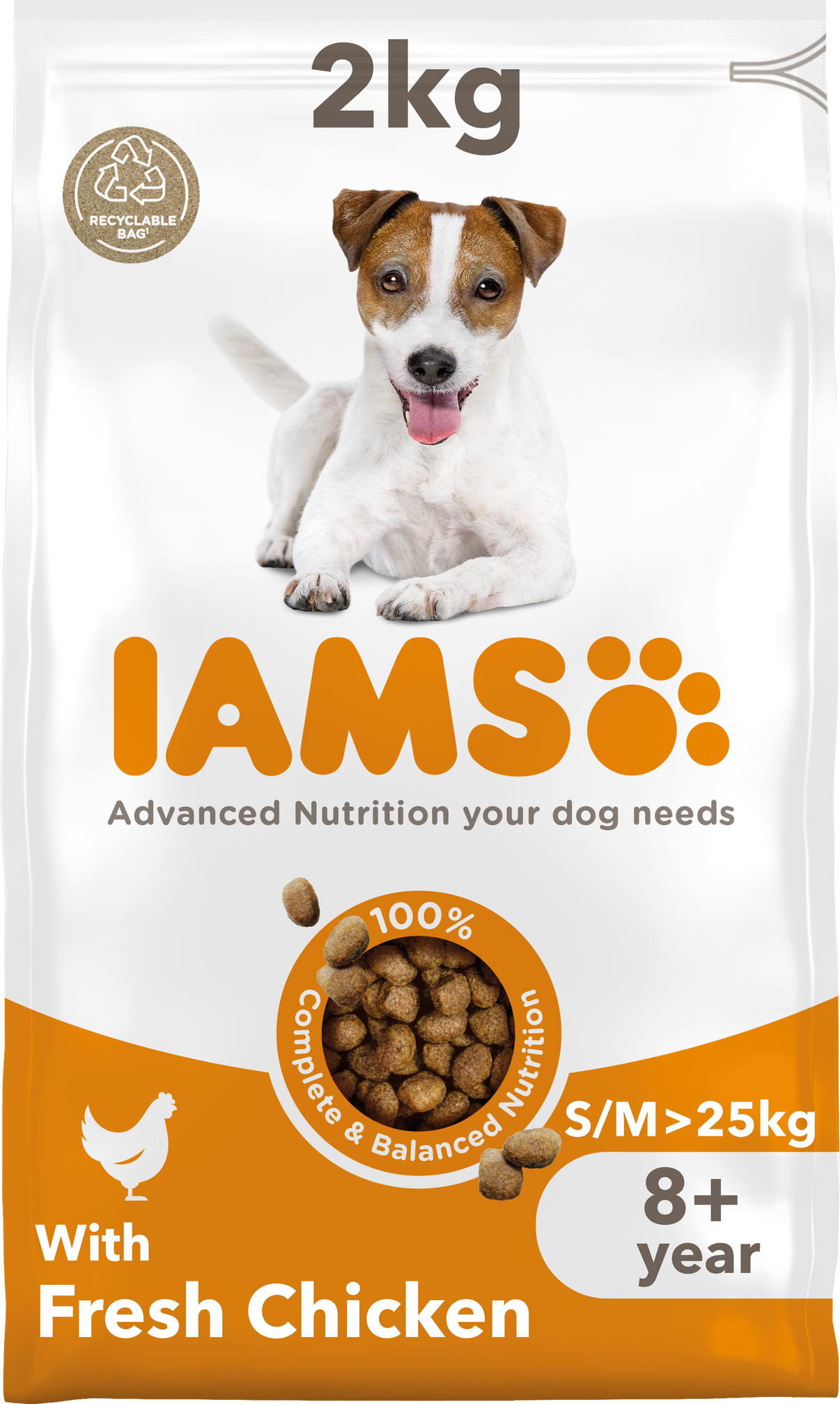 Iams Dog 8+ | Chicken | 12kg
