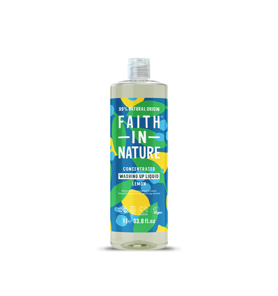 Faith in Nature| Lemon Washing up Liquid| 1L