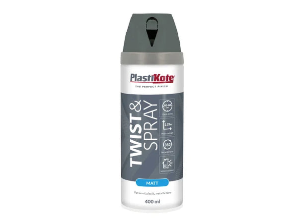 Plastikote| Twist & Spray Matt| 400ml