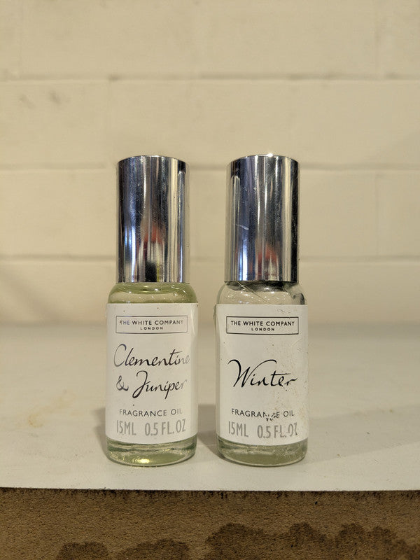 2 x 15ml|The White Company|Fragrance oil-Winter & Clementine/Juniper