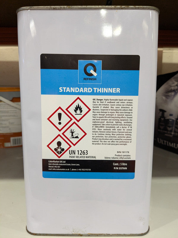 Refinish| Standard Thinner UN1263-5L