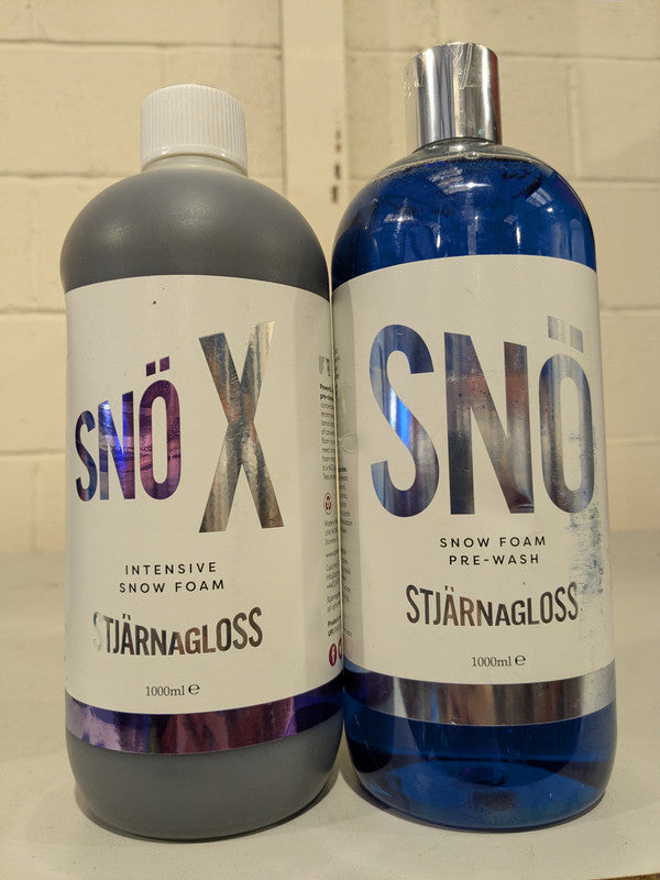 2 x 1L|Stjarnagloss|Snow Foam- Pre Wash & Intensive