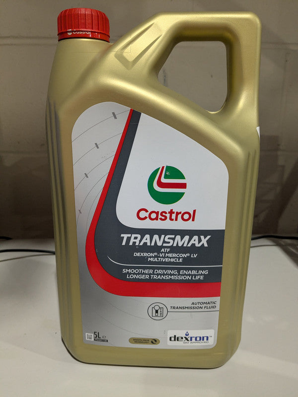 Castrol|Transmax ATF Dexron VI MERCON LV Transmission Fluid-5L