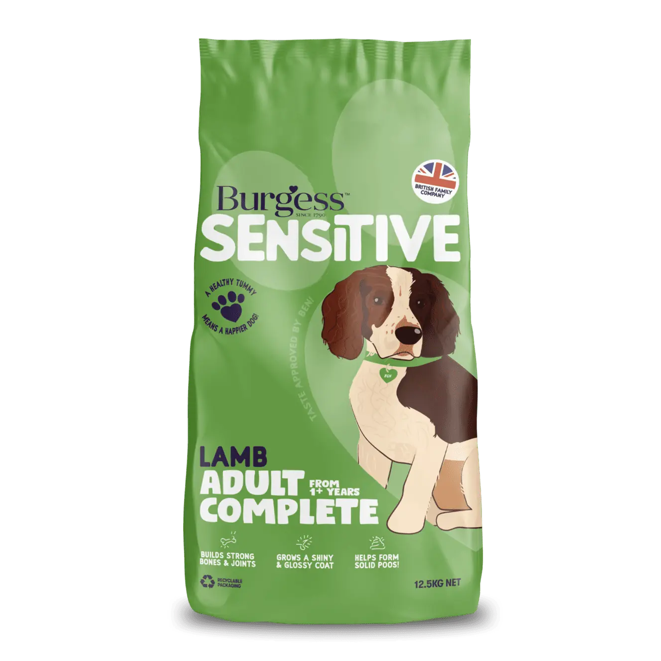 Burgess Sensitive |Adult 1+ | Lamb | 12.5kg