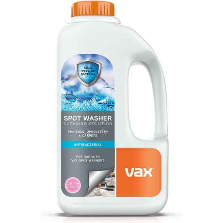 Vax| Spot Washer Solution- Antibacterial- Cotton & Peony- 1.5L