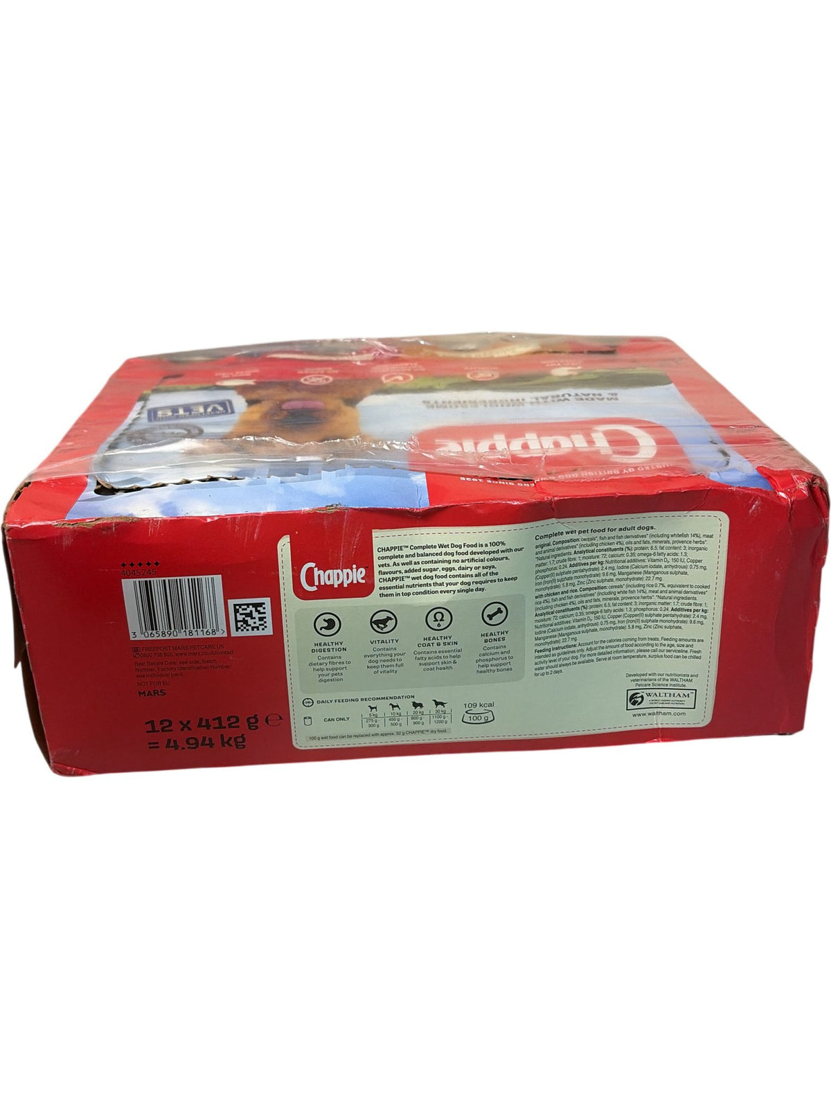 Chappie | Dog Food Cans | 12 Pack |