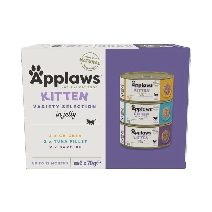 Applaws | Kitten | Variety Selection in Jelly | 6x70g