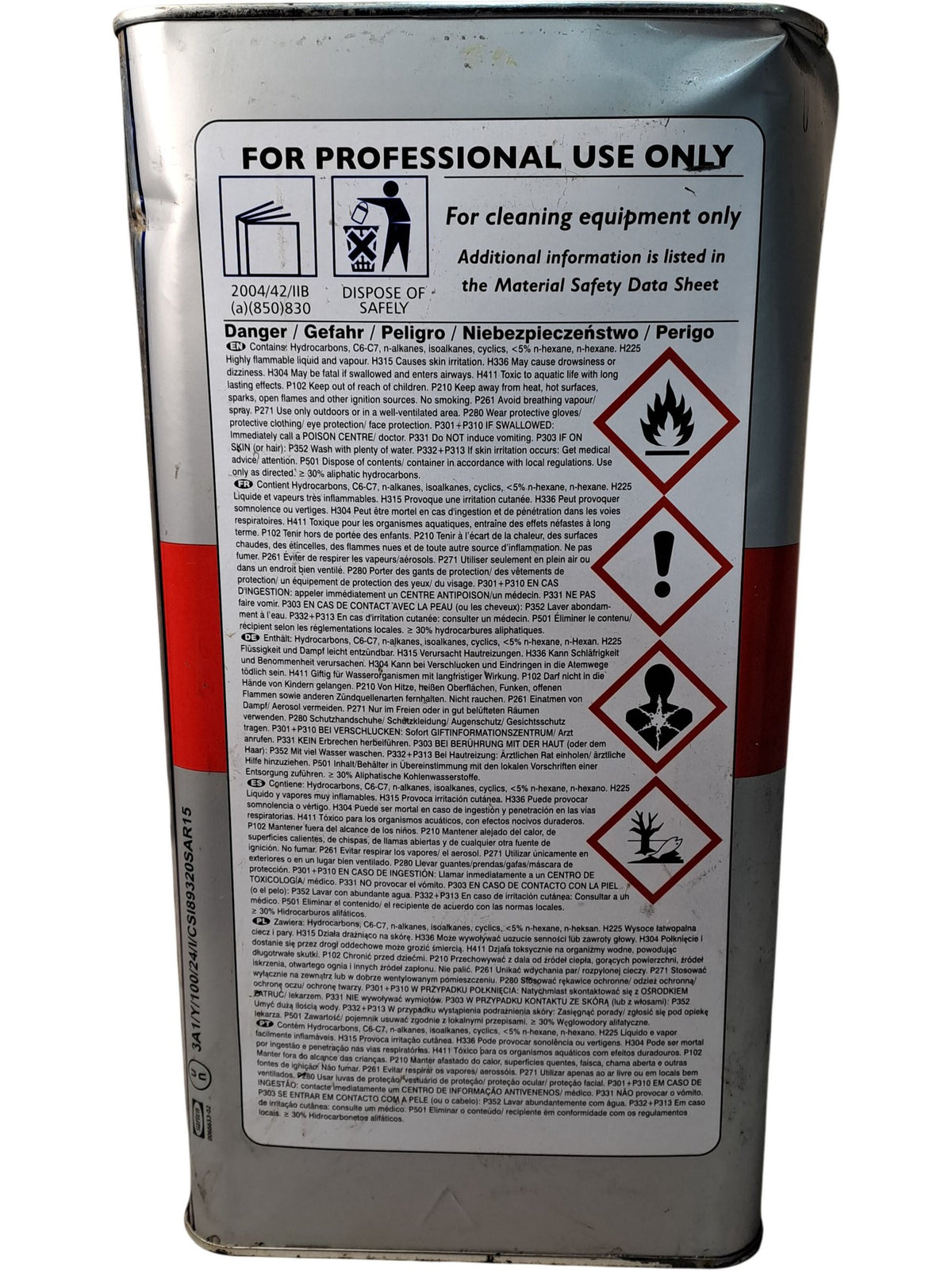 Tetrosyl | Pre Wipe Degreaser | 5 Litre