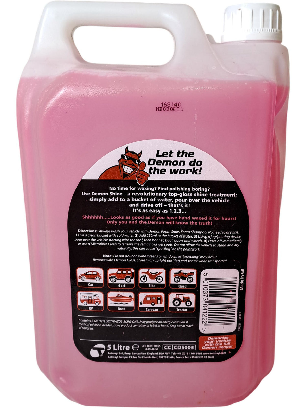 CarPlan | Demon Shine Pour On Shine | 5L