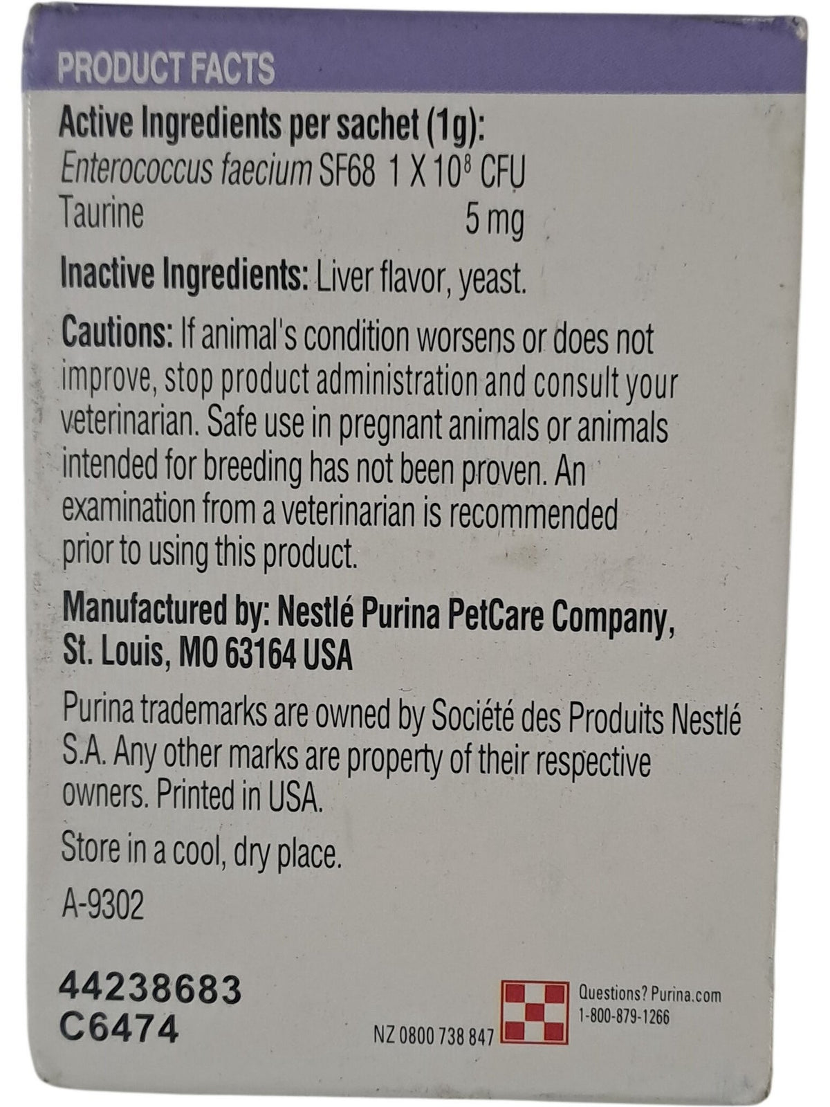 Purina | FortiFlora Feline Probiotic Supplement | 30 Sachets | 30g