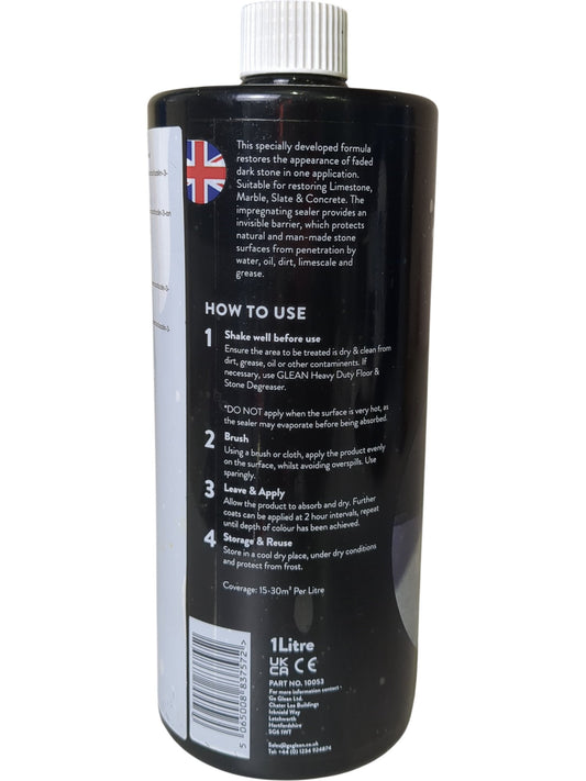 Glean | Back to Black Stone Sealer & Restorer | 1L
