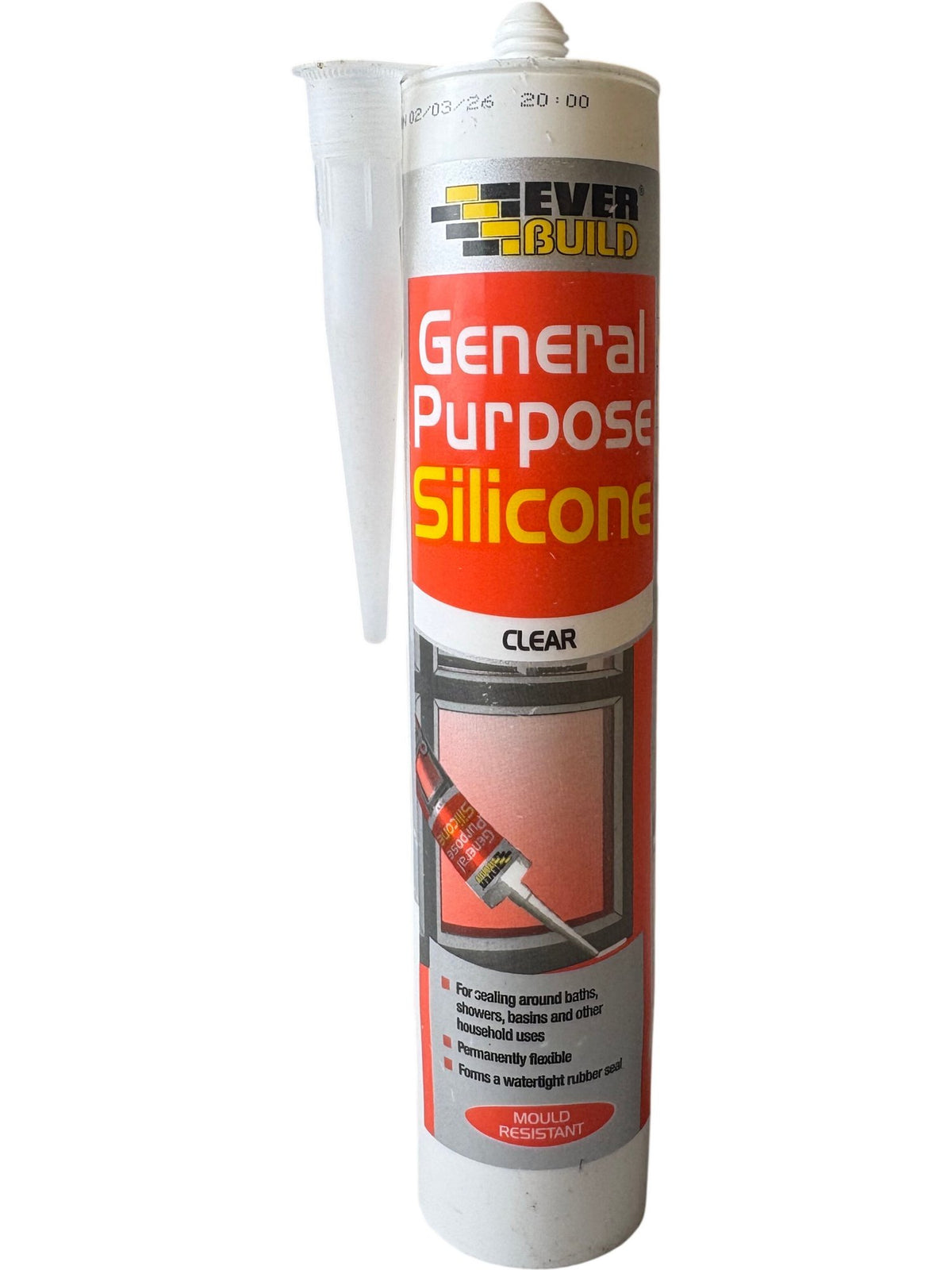 Everbuild General Purpose Silicone Clear 300ml