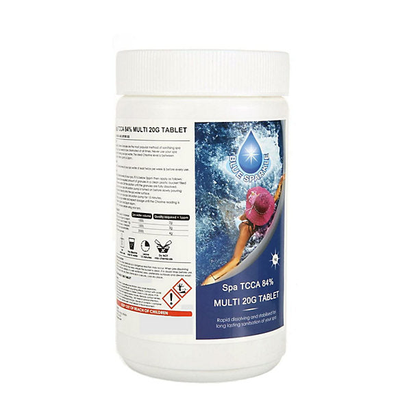 Blue Sparkle| Spa TCCA 84% MULTI 20G Tablet 1kg