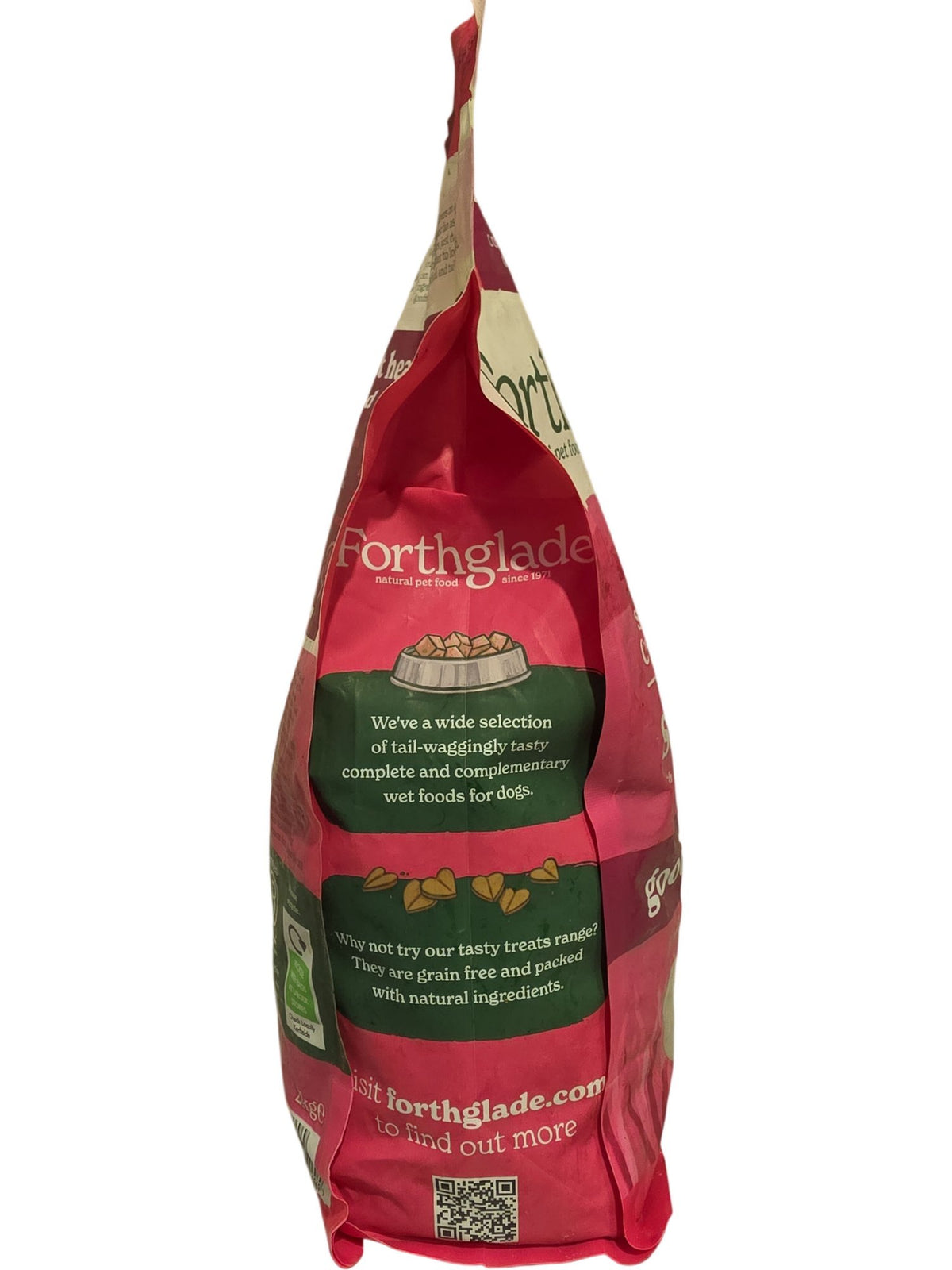 Forthglade | Cold Pressed Natural Dry Dog Food | Salmon with Sweet Potato | 2KG