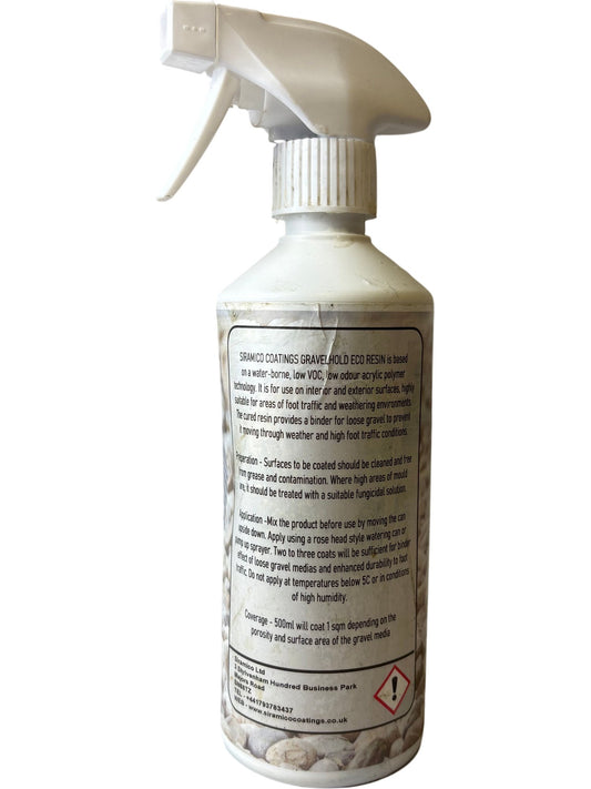 Siramico Coatings Gravel Hold Eco Resin 500ml