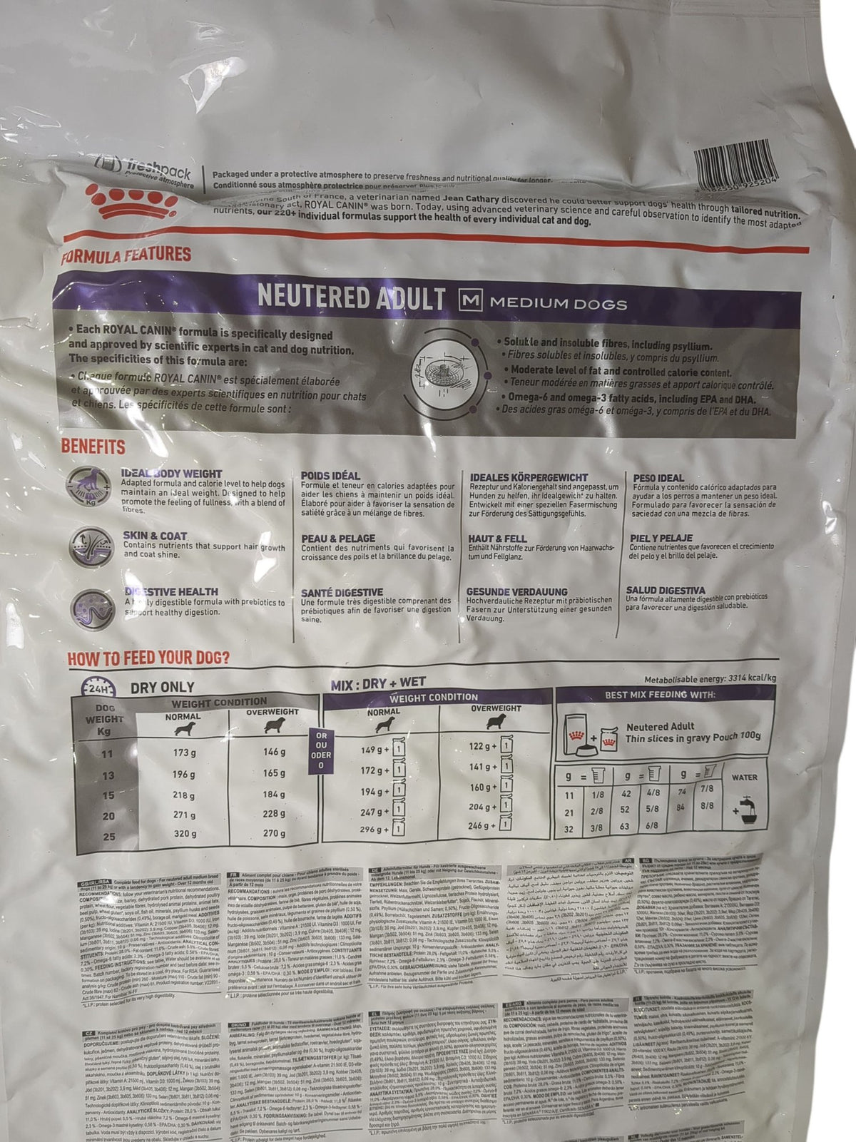 Royal Canin | Neutered Adult Dog Food | 9kg