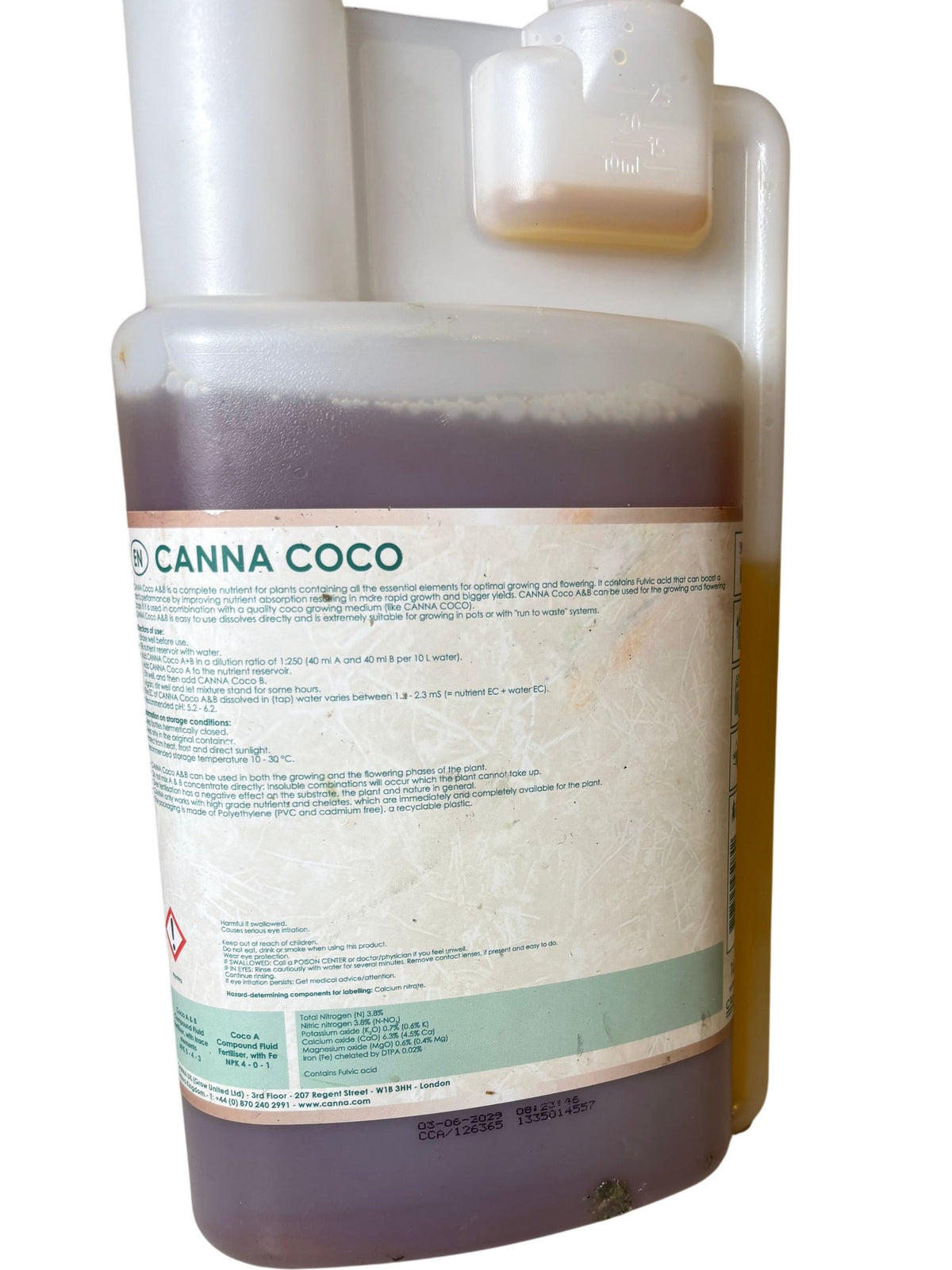 Canna Coco Nutrient Solution Part A 1L