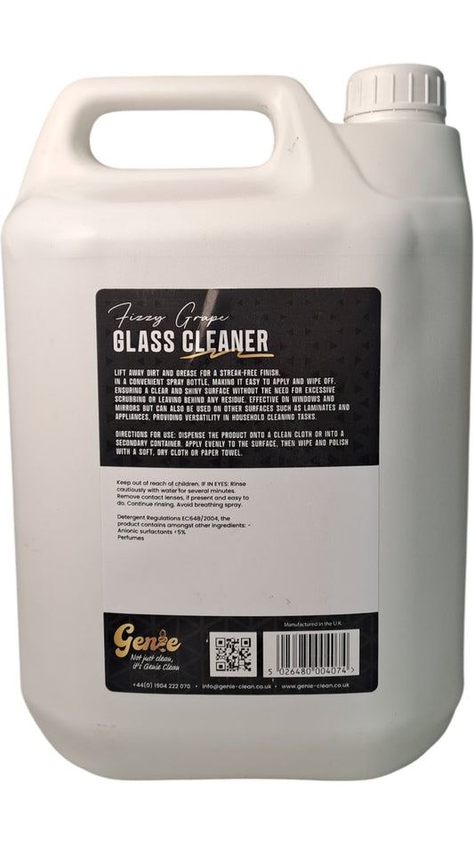Genie | Glass Cleaner | Fizzy Grape | 5L