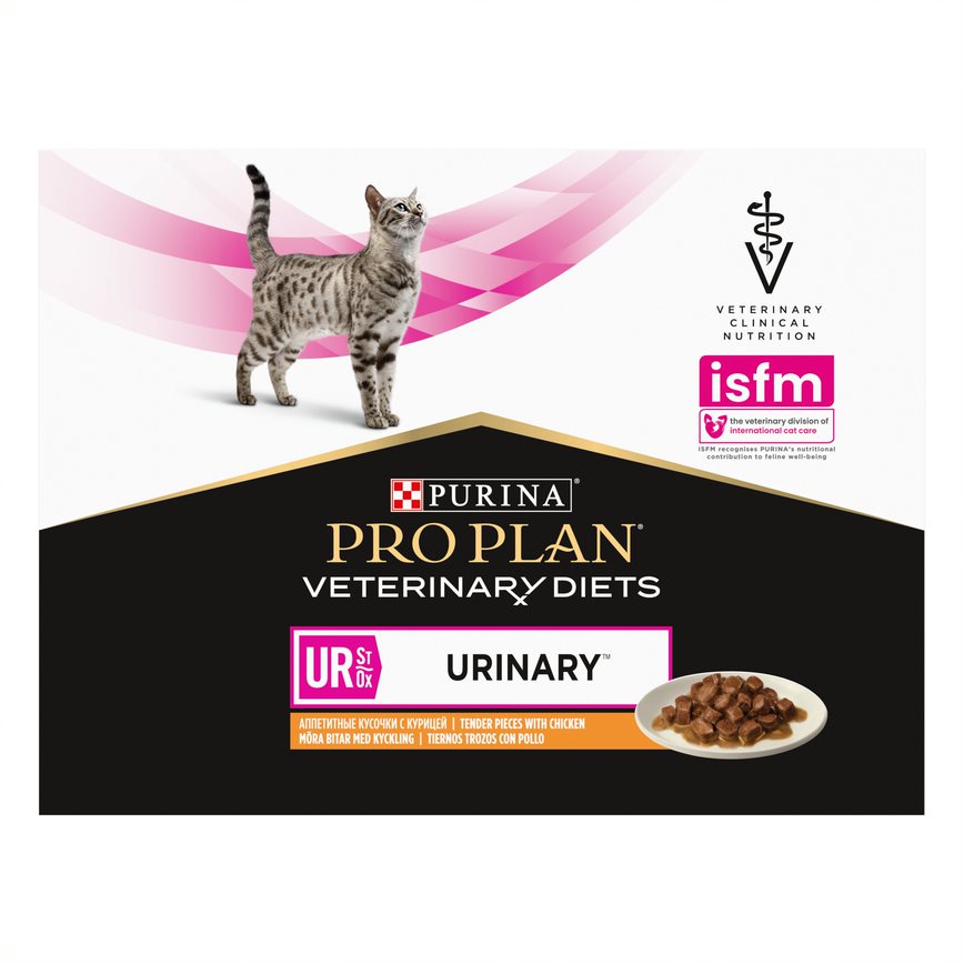 Purina Pro Plan| Cat Urinary- Tender Pieces- Chicken- 10 x 85g